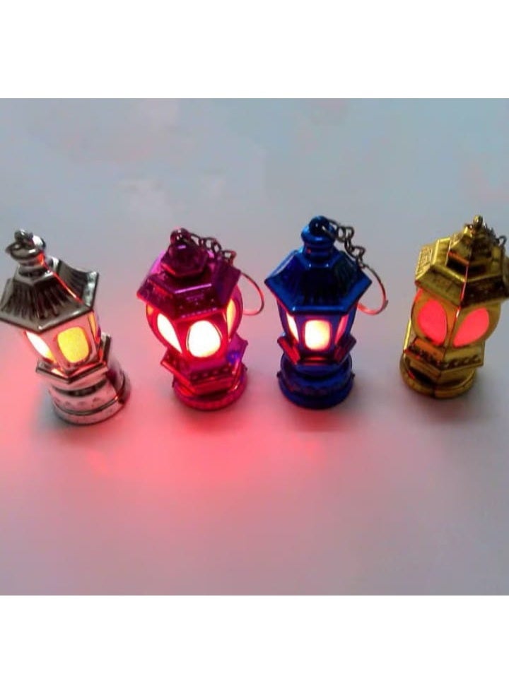 طقم 20 ميدالية صغيرة على شكل فانوس—مثالي لتزيين رمضان أو للأعمال اليدوية والإبداعية - Image 4